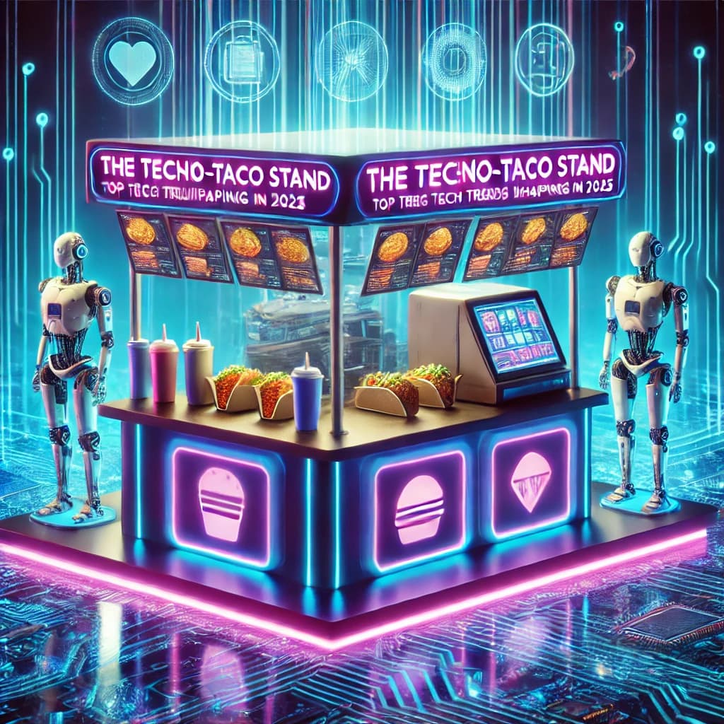 The Techno-Taco Stand: Top Tech Trends Shaping Hospitality in 2025